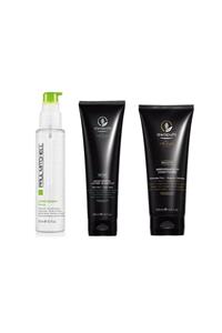 PAUL MITCHELL Super Skinny Serum 150 ml+awapuhi Moisturizing Lather Şampuan