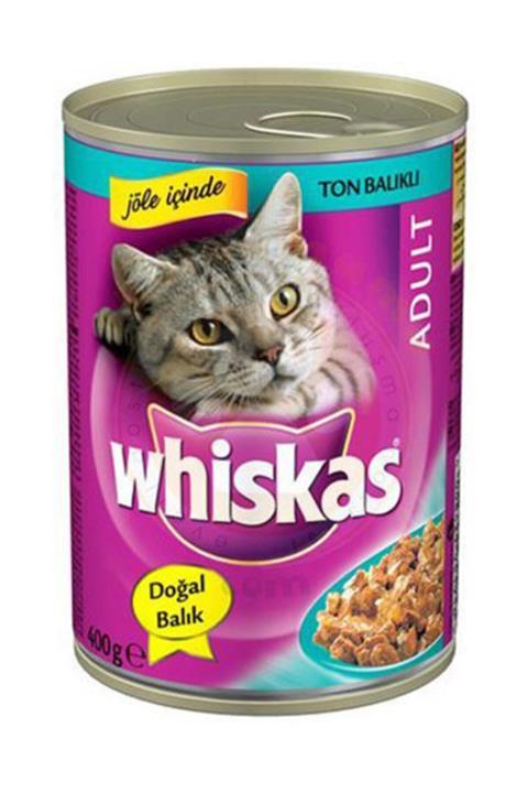 Whiskas Tonbalıklı Kedi Maması Konserve 400 Gr