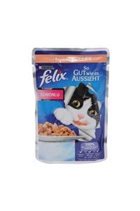 FELIX Purina Felix Somonlu Kedi Konservesi 100 Gr X 5 Adet