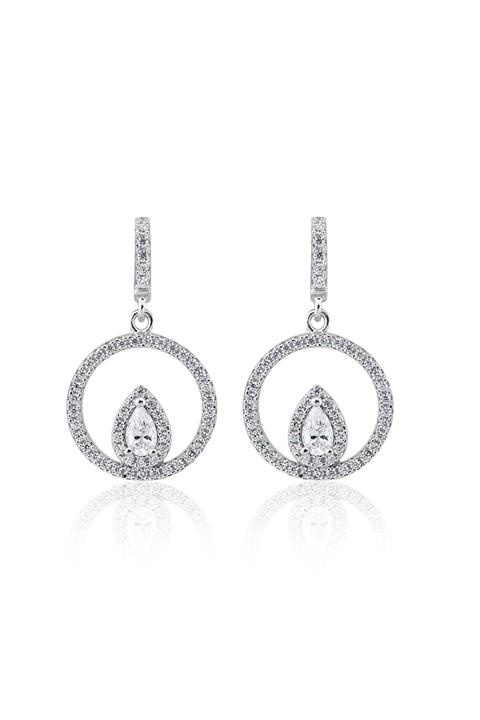 Carat Laboratories Kadın 0,94 Carat Fantezi Küpe CE21005