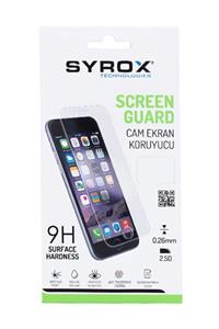 Syrox Huawei P20 Pro Uyumlu Beyaz Cam Ekran Koruyucu