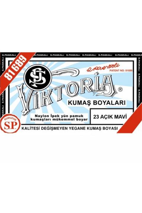 Viktoria 23 Açık Mavi Toz Kumaş Boyası