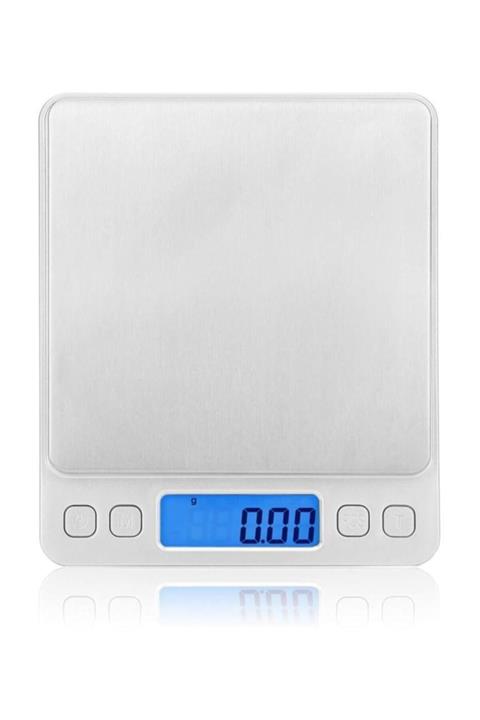 Vegetti Vegetii Digital Lcd Hassas Mutfak Tartısı - Mutfak Terazisi 500gr/0.01gr