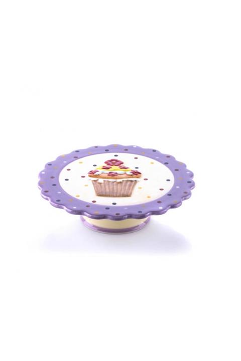 Porio Puantiyeli Mor Kek Standı M53-112