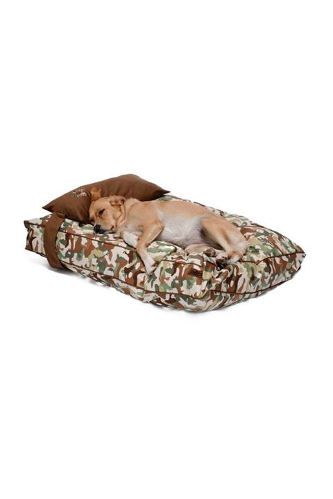 Petza Köpek Yatağı Ve Yastık Takımı - Jungle Camo Large