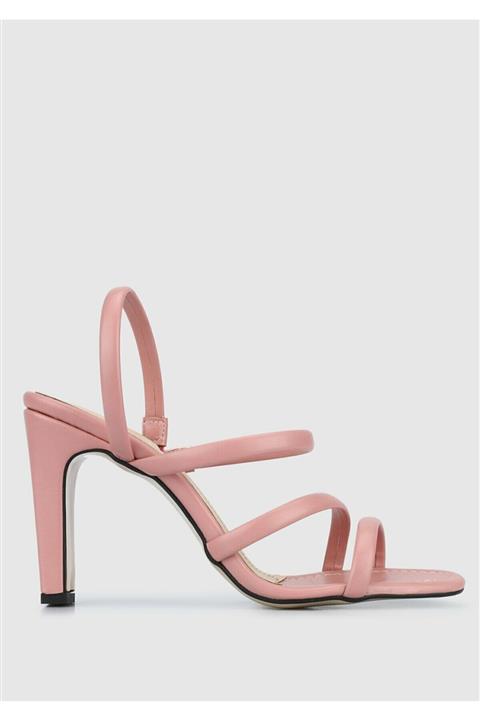 Provoq Gül Kurusu Kadın Topuklu Sandalet