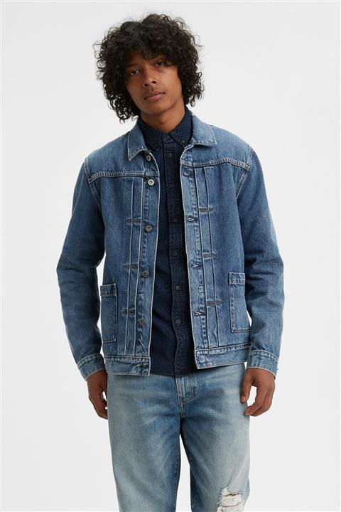 Levi's Lmc Type Ii Worn Trucker Lmc Indigo Erkek Trucker