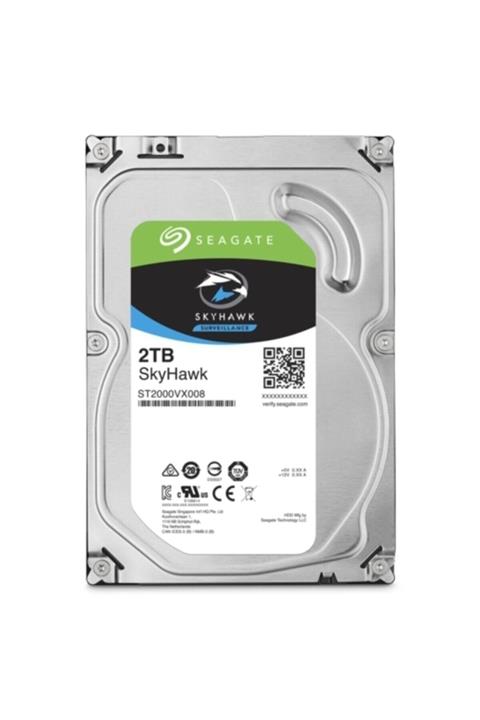 Seagate Skyhawk 3.5 2tb Sata 64mb Cache 5900rpm Güvenlik Harddisk