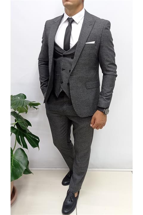 YNGMENCLASS Slim Fit Dar Kesim Takım Elbise