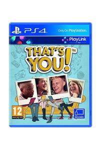 Sony That's You! PS4 Oyun - Türkçe Seslendirme