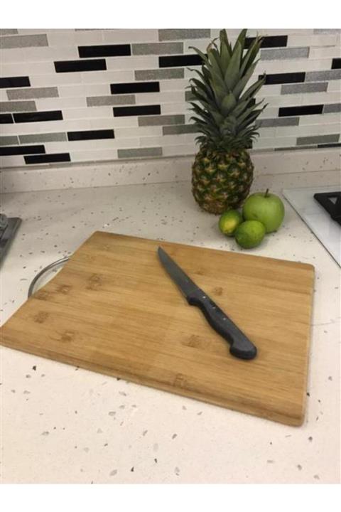 Home Naturel Bambu Lüks Kesim Tahtası 3 Numara Hnt153