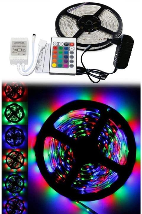 rennway 5 Mt 20 Fonksiyonlu Uzaktan Kumandalı Rgb Gaming Led Şerit Işık