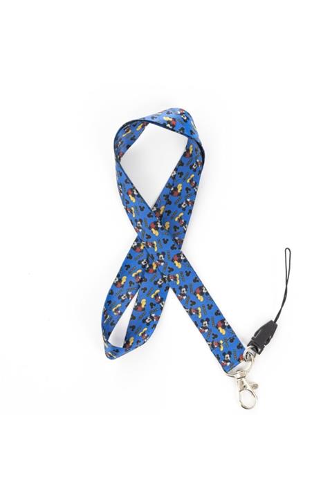 Makko Polo Mickey Mouse Desenli Boyun Askı Ipi