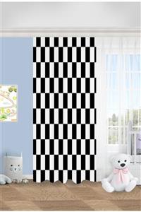CAPRİCE HALI Damalı Çocuk Odası 140x200 Fon Perde
