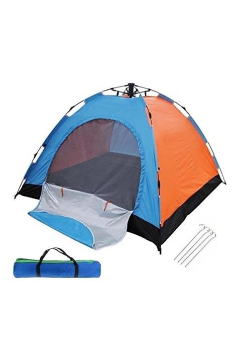 MESHUR STORE Otomatik Kurulumlu Kamp Çadırı 6 Kişilik (220x250x150)cm