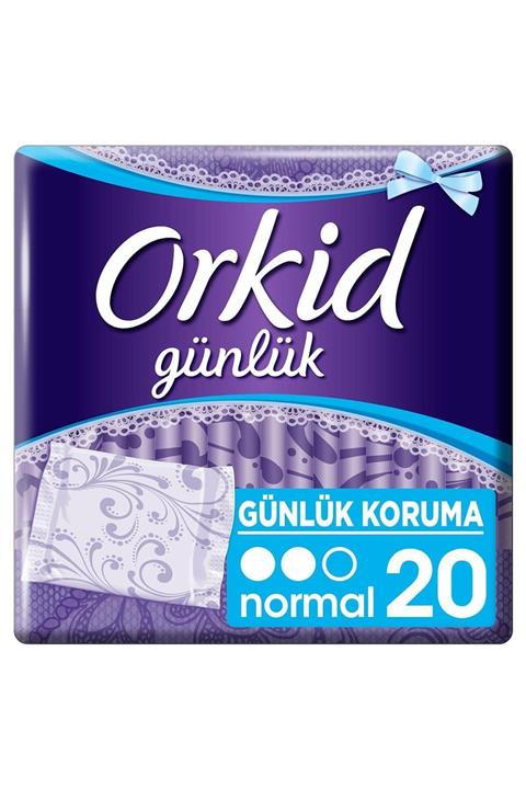 Orkid Günlük Ped Günlük Koruma Tekli Paket 20 Ped
