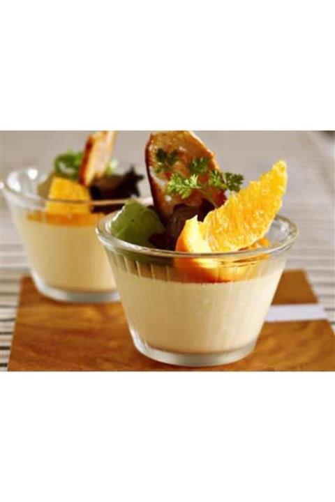 Paşabahçe 53298 Puding Karamel Kase - Çok Amaçlı Cam Kase 12 Li