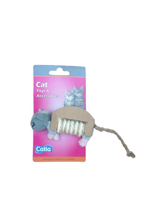 HİLALSHOP Catıa Kraft Gri Fare 10x6 Cm