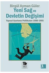 İmge Kitabevi Yayınları Yeni Sağ Ve Devletin Değişimi