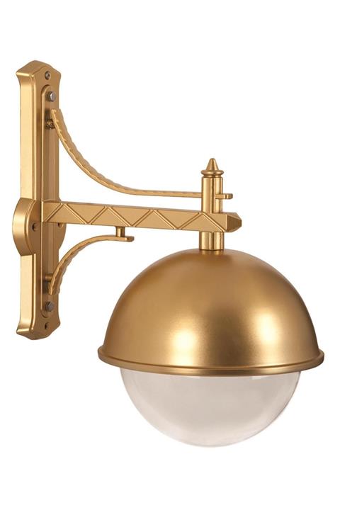 Avonni Avonnı Bap-68060-bsa-m2-op Sarı Boyalı Dış Mekan Aydınlatma E27 Aluminyum Polikarbon Cam 40cm