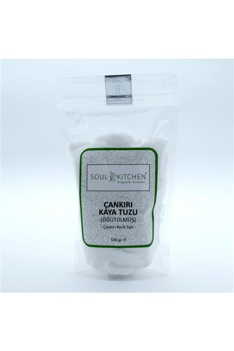 Soul Kitchen Organik Ürünler Çankırı Kaya Tuzu Öğütülmüş 500gr