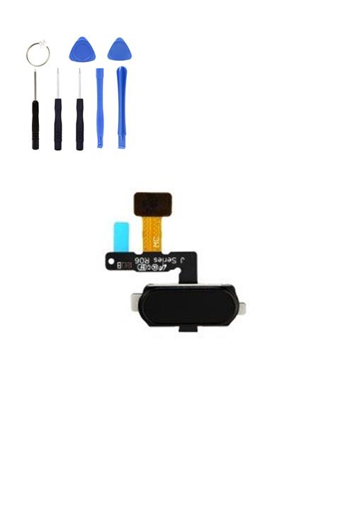 Tk Tech Samsung M20 M205 Home Tuş Bordu Mavi Tamir Seti Yanında