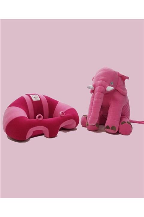 yupobebek Bebek Oturma Minderi + Uyku Fili