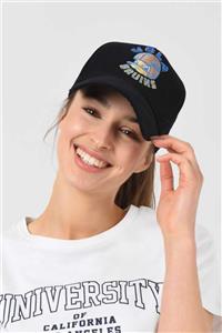 UCLA Anselmo Siyah Baseball Cap Nakışlı Şapka