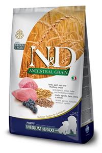 N&D Ünsallar Petshop - Az Tahıllı Puppy Medium&maxi - Kuzu & Y. Mersini 2,5kg