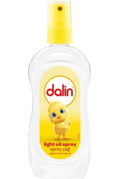 Dalin Light Oil Spreyli Bebek Yağı 200 Ml Kategori: Bebek Kremi Ve Yağı