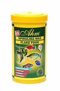 Ahm Spirulina Max Flake Food Balık Yemi 1000 Ml