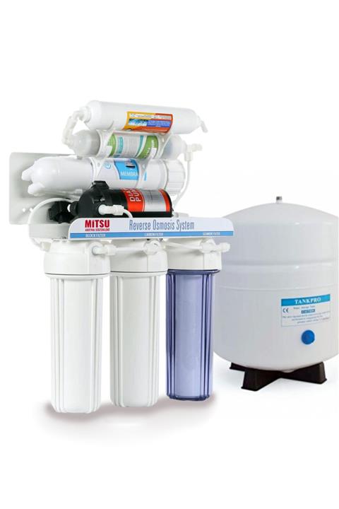 Mitsu Arıtma Sistemleri 10 Aşamalı Açık Kasa Su Arıtma Cihazı Pompalı