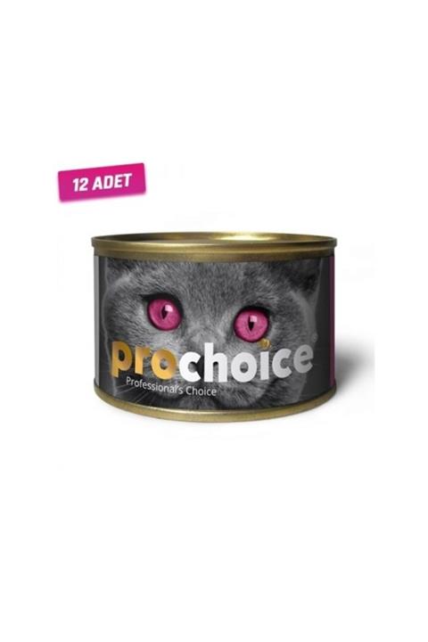 ProChoice 12 Adet - Pro Choice Kitten Tavuklu Yavru Kedi Konservesi 80 Gr