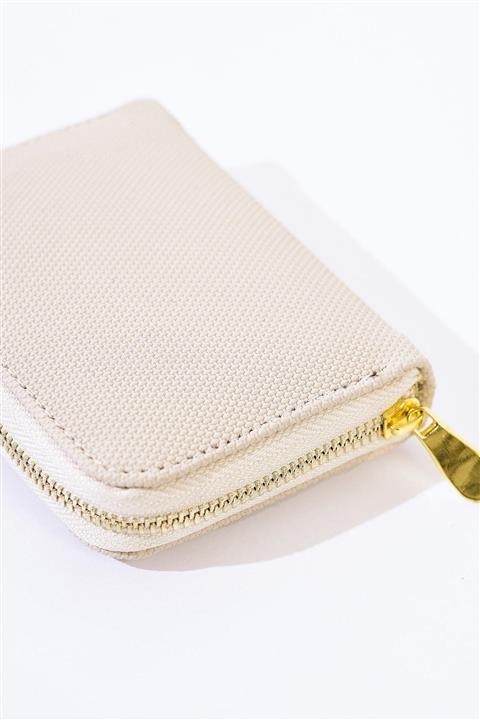 Addax Kadın Bej Küçük Cüzdan ADX-0000016035