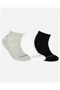 SKECHERS U SKX Padded Mid Cut Socks 3 Pack Unisex Çok Renkli Çorap - S192136-900