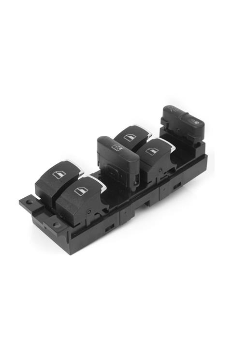 parçazamanı Passat B5 1999-2005 Cam Açma Düğmesi Krom Elektrikli