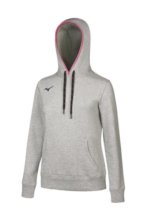 MIZUNO Sweat Hoodie Kadın Sweat Gri