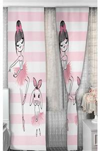 Bebişim Halı Balerin 2209 140x200 Çocuk Odası Fon Perde