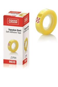 Cassa Kaliteli Yapışkan Bant - 12 Mm X 33 Mt.(12 Adet)