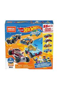 HOT WHEELS Gvm13 Mega Hot Wheels Aksesuarlı Dörtlü Araç Seti / Mega Construx-mega Bloks®