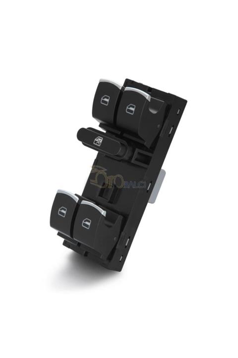 otobalcı Volkswagen Amarok Cam Açma Anahtarı Düğmesi 2011--2017 Kromlu