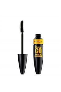 Maybeline : Maybelline New York The Colossal Go Extreme Leather Black Maskara - Ekstra Siyah