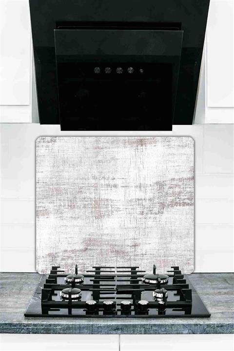 Saban Model 2 Cam Ocak Koruyucu ve Cam Kesme Tahtası 50 cm X 56 cm Tek Parça