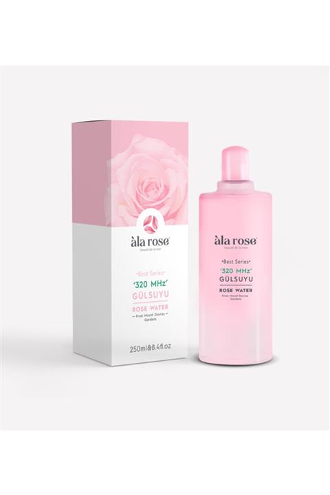 Ala Rose Naturel Gülsuyu 250 ml Cam Şişe 320mhz