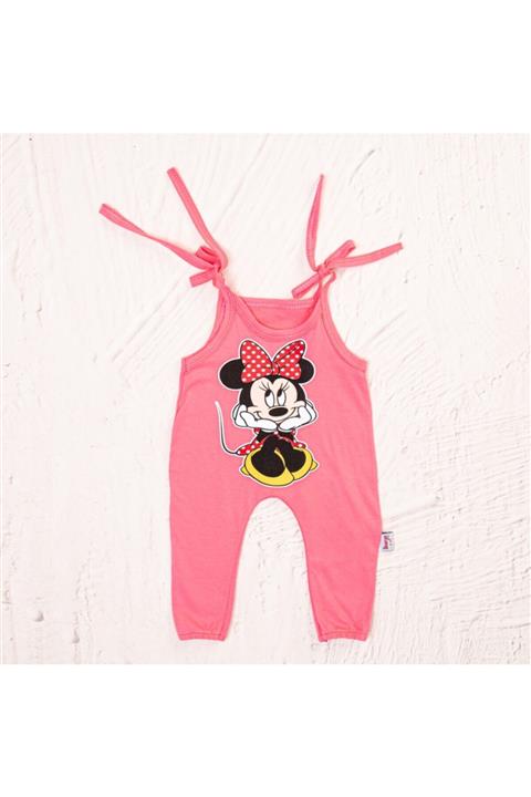 BENAN BEBE Minny Pembe Askılı Tulum