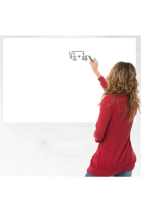 TutturX Beyaz Yazı Tahtası 100x100cm 10 Adet