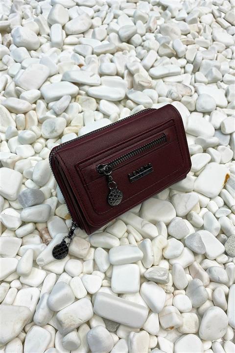BAYANA Bordo Kadın Cüzdan