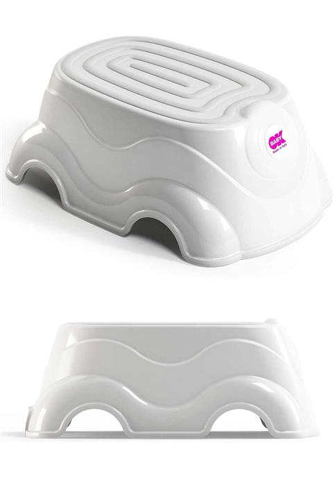 Binbirreyon Herbie Yükseltici Basamak Çocuk Basamağı Beyaz Ld063-2