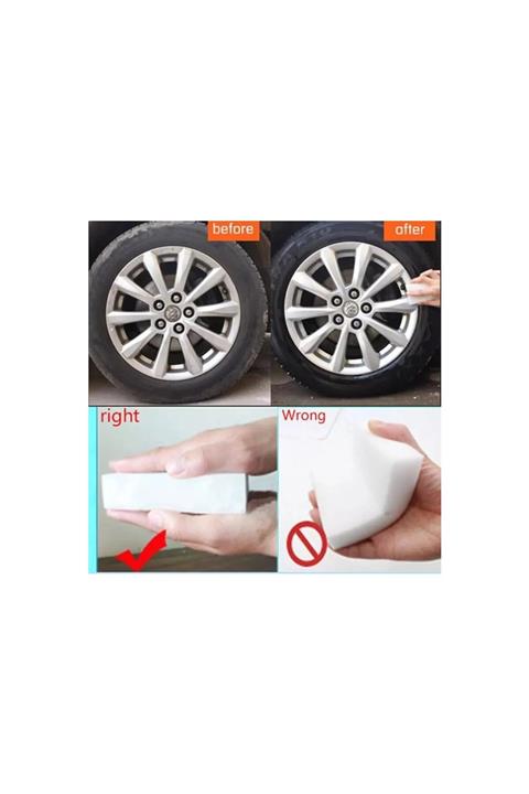 pazariz Deterjansız Güçlü Temizlik Sağlayan Kaporta Çizik Gideren Sihirli Sünger 1 Adet