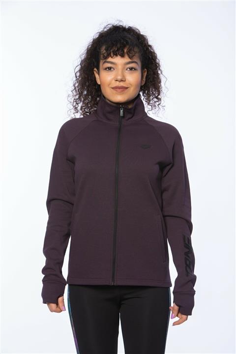 Lotto Sweatshirt Mor Mürdüm Kadın-trng Iı Sweat Fz Ft W R9193